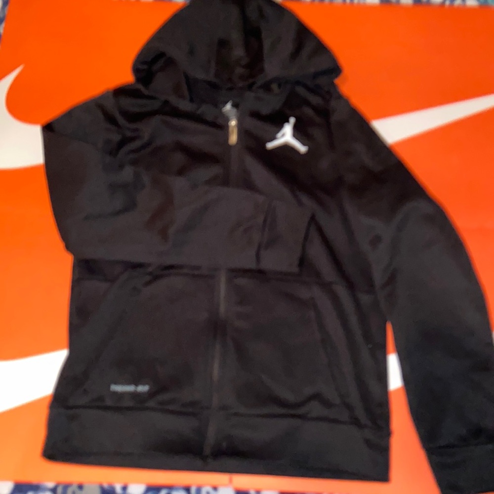 Nike Therma Fit black Jordan hoodie zip up
